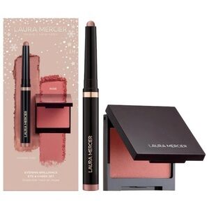 Laura Mercier Evening Brilliance Eye & Cheek Set – Modern Rose & Rosé